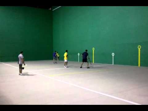 frontenis preolimpico open de Rivas octavos David y Alvaro vs J Carlos y Dani ultimos tantos