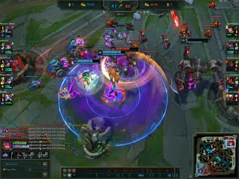 Insanely long sequence, ending game on lillia 1v5 god mode