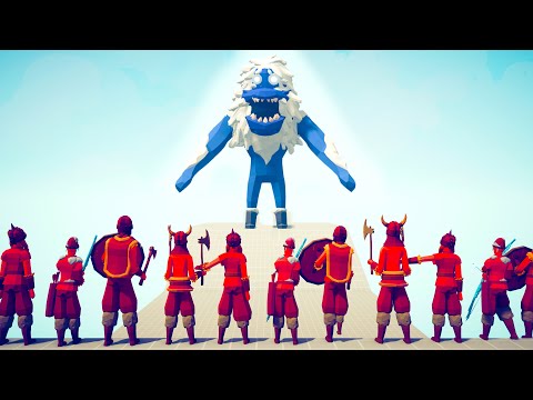 YETI vs EVERY FACTION - Totally Accurate Battle Simulator TABS