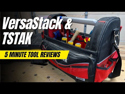 Craftsman Versastack - DeWalt TSTAK Modular Tool Boxes | 5 Minute tool Review