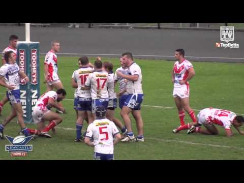 2016 Newcastle RL - Round 3 Highlights - Reserve Grade - Souths v Central