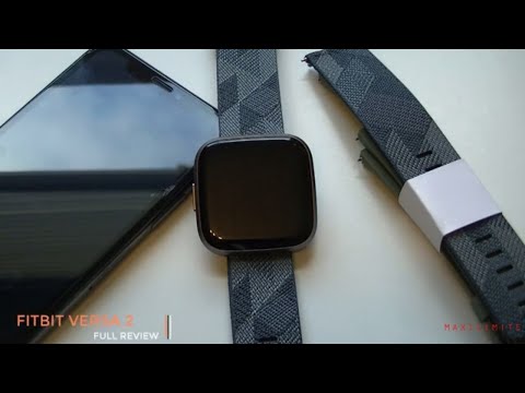 Fitbit Versa 2 Spatial Edition unboxing and Full review - How to set up Fitbit Versa 2