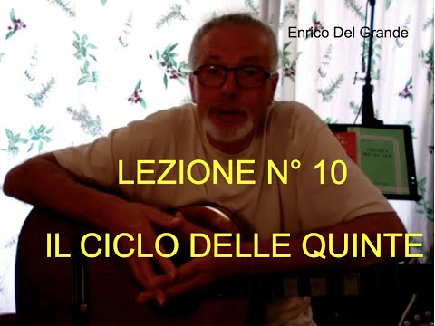 Tonalità e ciclo delle quinte - Lezione 10 - teoria della musica.