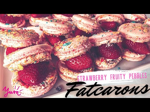 Valentine's Day Fat Macarons tutorial - Fatcarons