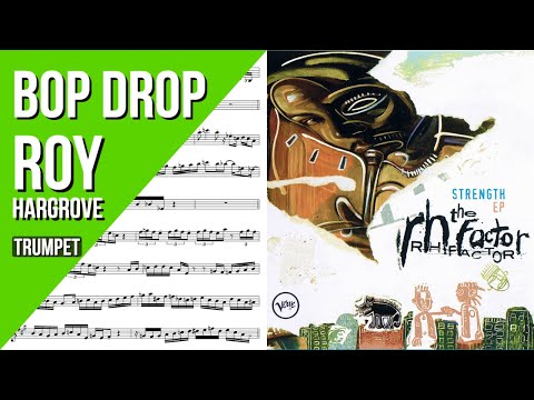 Roy Hargrove on "Bop Drop" (RH Factor) - Solo Transcription for Trumpet