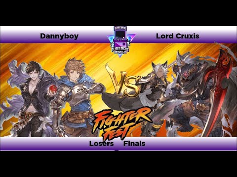 Flynns Fighter Fest Season 4 Losers Finals - Dannyboy (Belial,Gran)Vs Lord Cruxis (Eustace,Vaseraga)