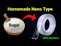 Making Nano Tape With Sugar😱😱 Homemade Nano Tape| How to make nano tape at home #viral #trending