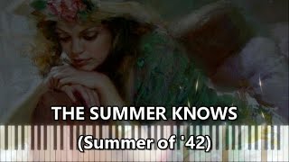 The Summer Knows (Summer of &#39;42 - with lyrics)