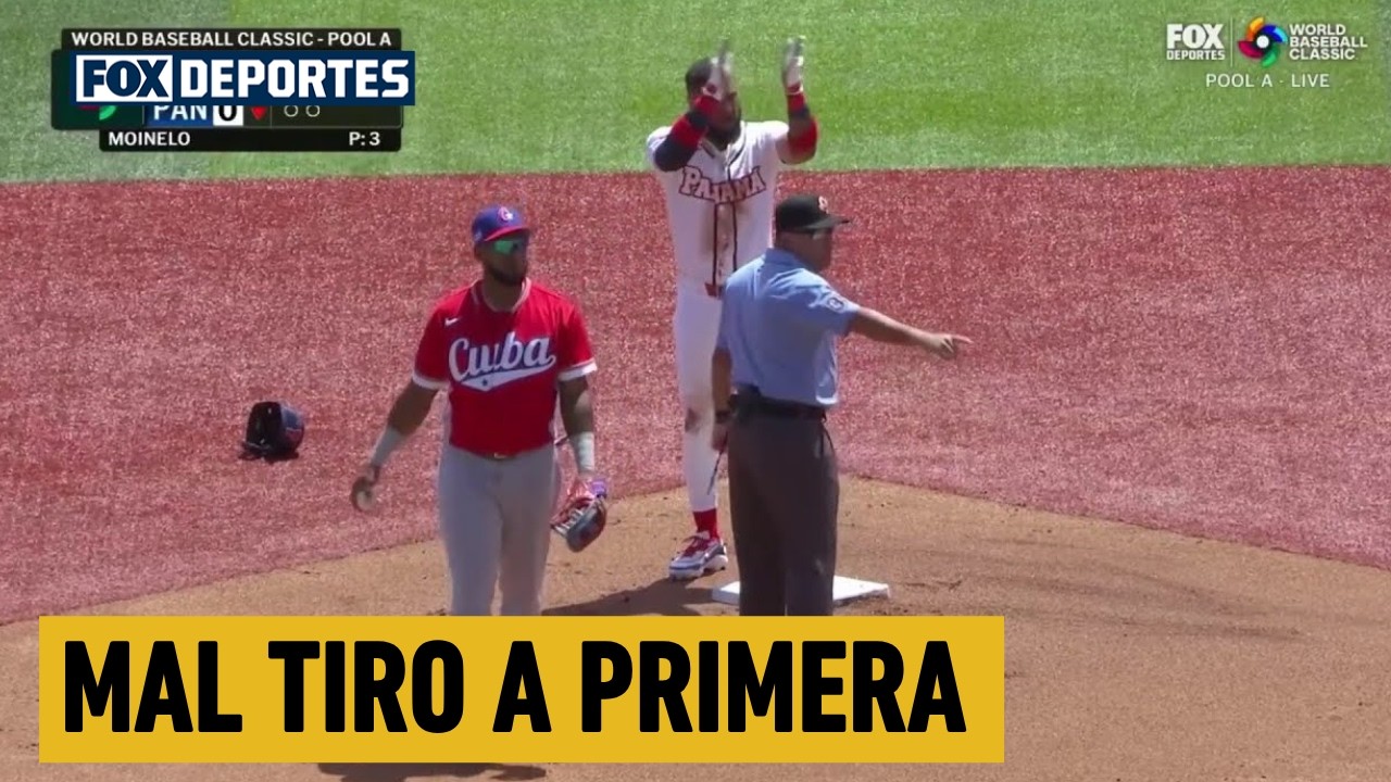 😓 MAL TIRO A PRIMERA | Cuba vs Panamá | WBC 2026