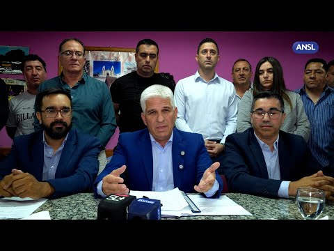 Poggi llegó a Renca, sostuvo una reunión con el intendente y ofreció la ayuda de la Provincia