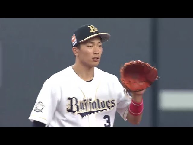 【4回表】バファローズ・安達が堅実な守備で先発・ディクソンの好投をアシスト!! 2016/8/6 Bs-M