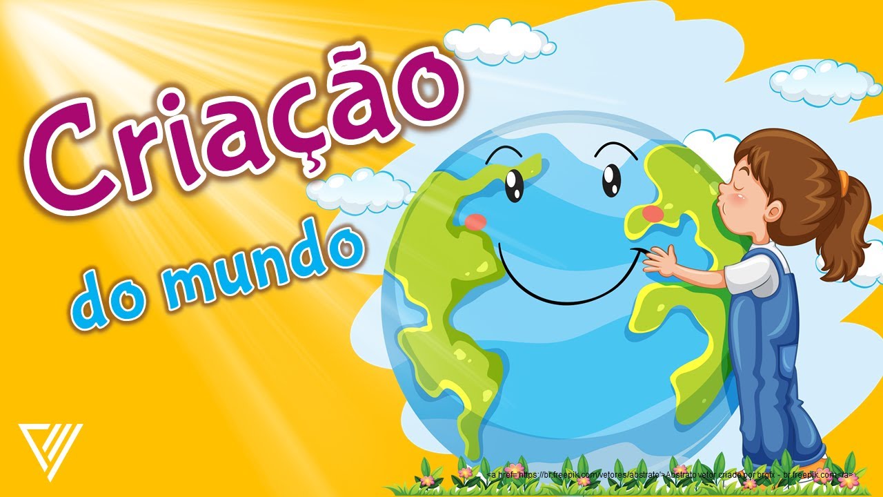 A criação do mundo 🌎 ⭐ ❤️ | Desenho Bíblico | Catequese Animada | Catequese Infantil