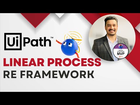 How to use UiPath RE Framework for linear process | Step by Step |  Mukesh Kala UiPath