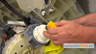 How To: Whirlpool / KitchenAid / Maytag Washer Drain Pump WPW10581874