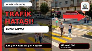 Yaya Geçidine Yaklaşırken Neye Bakılmalı?