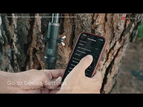 HIKCam A7E Weapon-Mounted Camera by Hikmicro in action