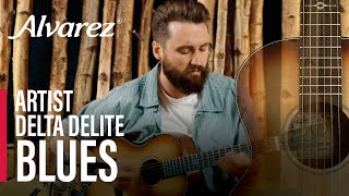 Video thumbnail for Alvarez Artist Delta DeLite Blues Guitar by Alvarez Guitars
