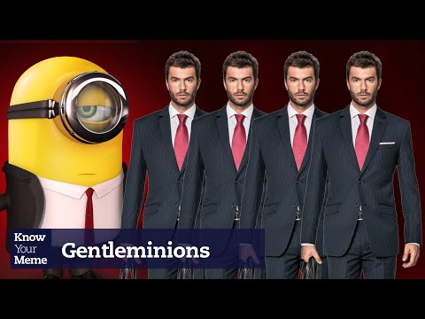 Gentleminions Suit Up For the New Minion Movie