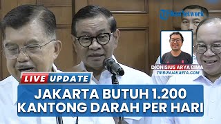 Kebutuhan Darah di Jakarta Capai 1.200 Kantong per Hari, Berbagai Kalangan Ikut Donor di PMI