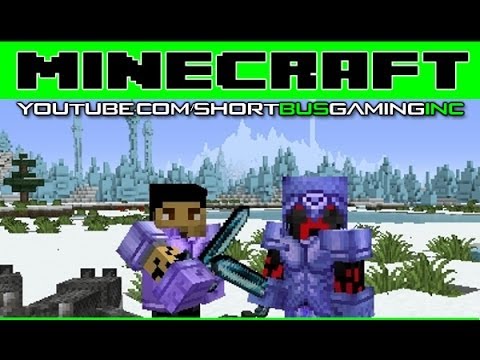 ShortBusGaming Minecraft - Minecraft - The Jungle Adventure Finale! (Beautiful Ice Biome, Tattoo's Dogs, & More!)