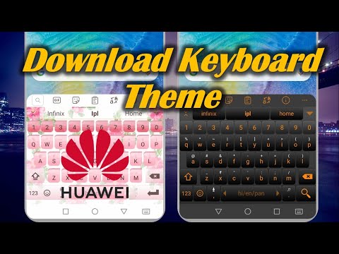 How to Download Keyboard Theme in Huawei