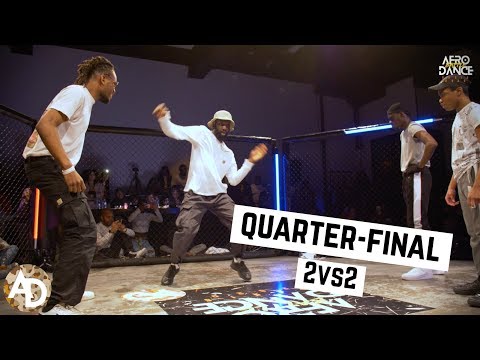 Hamilton & Rocket vs. Maarlon & Keyron - Quarter-Final (2vs2) | Afro Dance Battle Paris 2020