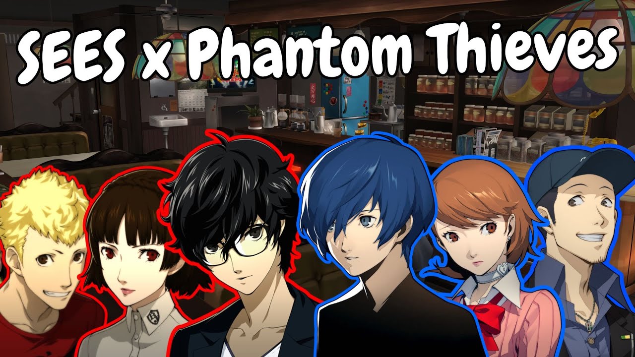 SEES meet the Phantom Thieves