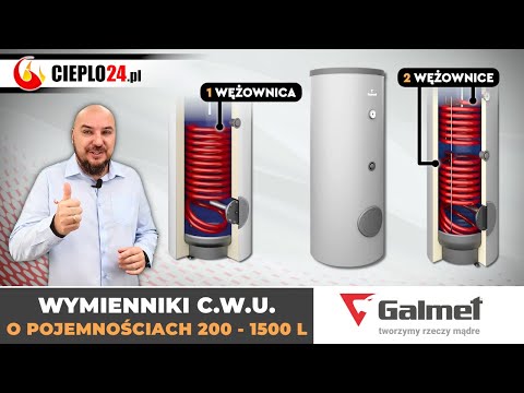 Jedna wężownica czy dwie? Zobacz porównanie bojlerów Galmet - jaką pojemność wybrać?
