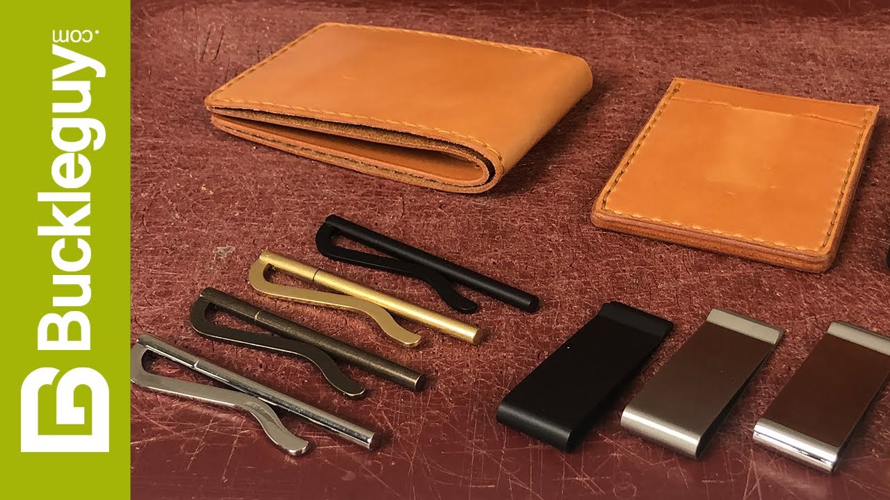 DIY Money Clip Wallets