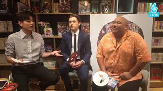 Spiderman homecoming: Tom Holland, Jacob Batalon, Eric nam korean interview