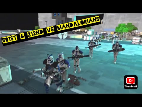 Galaxy At War Mod: 501st and 212nd vs Mandalore
