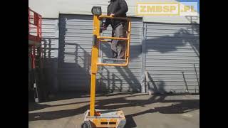 JLG Pecolift mast climbing platform for sale - Image 4 | Machineryline ZM JLG Pecolift mast climbing platform | Image 4 - Machineryline