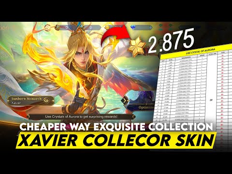 CHEAP DRAW XAVIER COLLECOR SKIN | EXQUISITE COLLECTION JANUARY 2026 MLBB