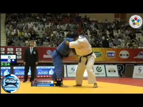 Judo Grand Slam Baku 2013 Final -100kg ERDENEBILEG (MGL) - MAMMADOV Elkhan (AZE)