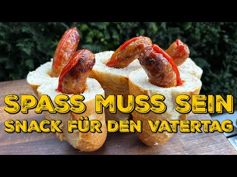 BRATWURST IM BROT - Einfach aber genialer Snack