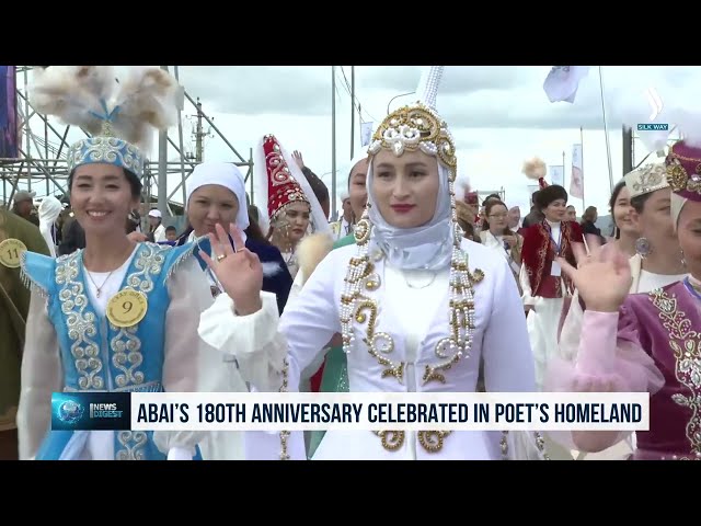 Абайдың 180 жылдық мерейтойы ақынның туған жерінде тойланды