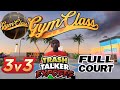 Full Court 3v3 Against Trash Talkers Playing In Gym Class VR