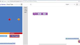 blockly games pond tutor level 6