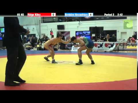 65 KG R16 - Ridge Kiley (TMWC) vs. Borislav Novachkov (Bulgaria)