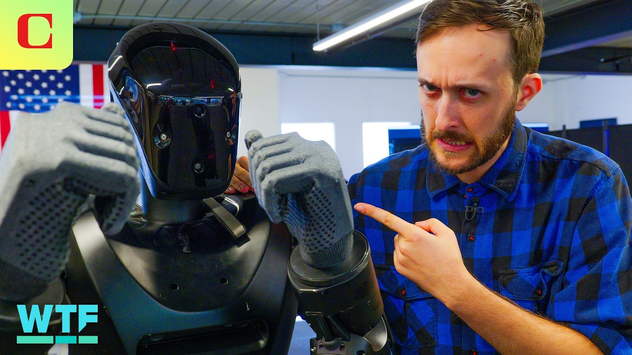 "Humanoidalni żołnierze testowani na Ukrainie; Założyciel Eyes Kontrakt na patrolowanie granicy USA"