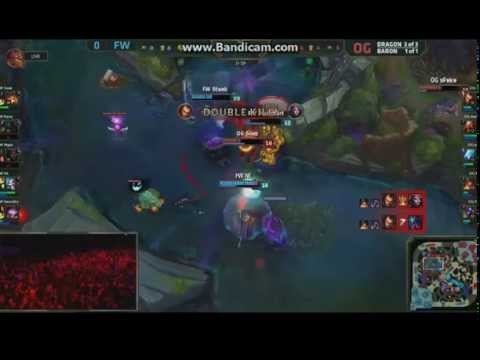 Origen vs Flash Wolves Soaz pentakill