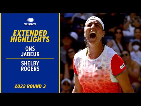 Ons Jabeur vs. Shelby Rogers Extended Highlights | 2022 US Open Round 3
