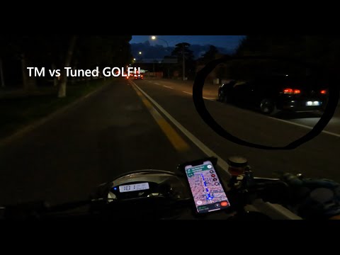 TM 125 2024 VS 2 Golf Modificate | Night Ride Bologna | Pure Sound