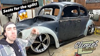 THE SPLIT BEETLE SEATS ARE DONE!