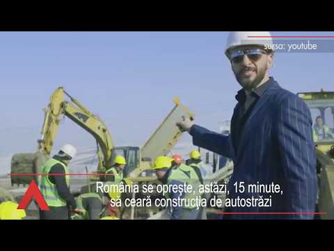 Stiri Mediafax 15 Martie - #Șîeu România se opreşte,15 minute, să ceară construcţia de autostrăzi