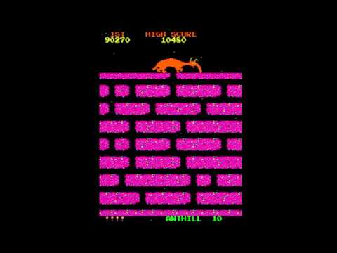 Anteater (Arcade) Gameplay