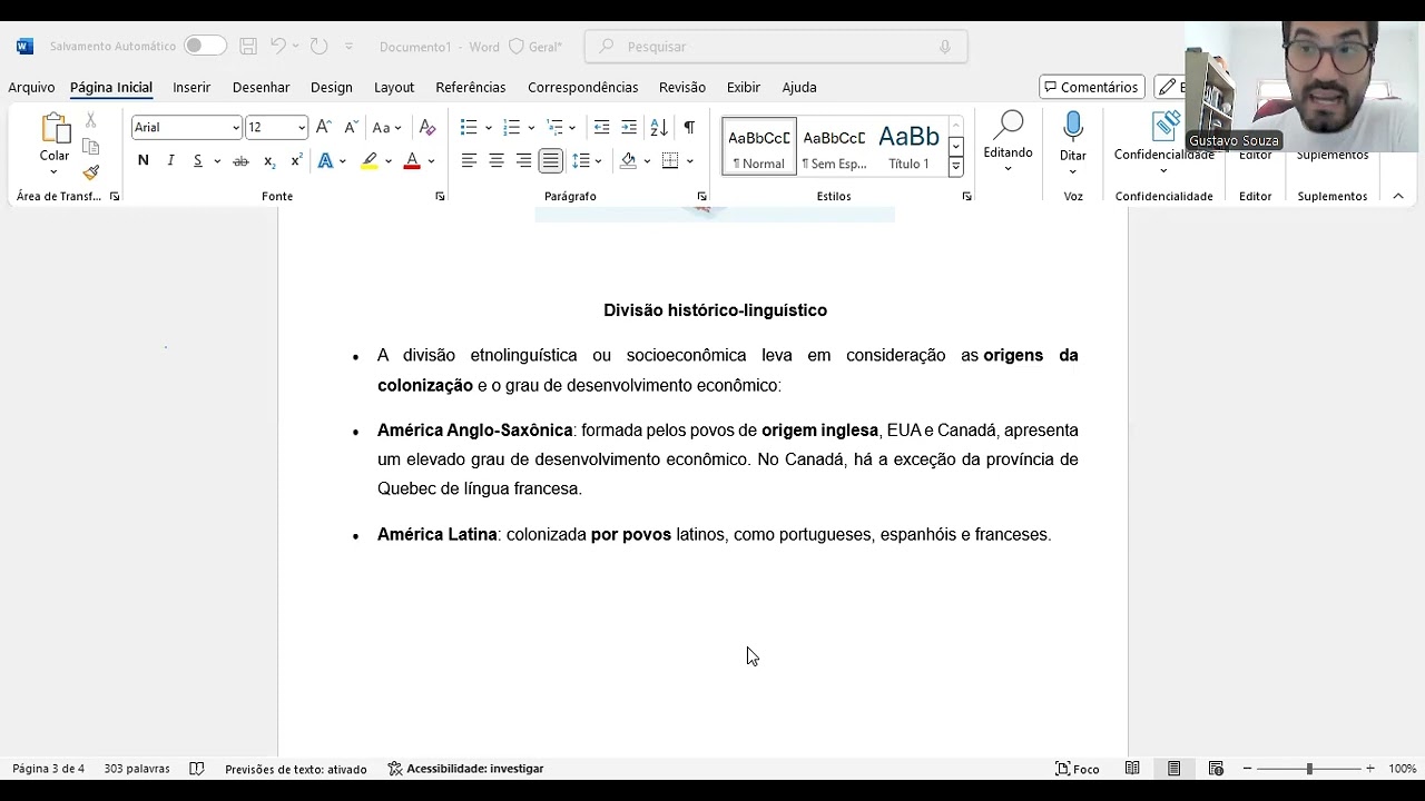 Continente americano (8° ano)