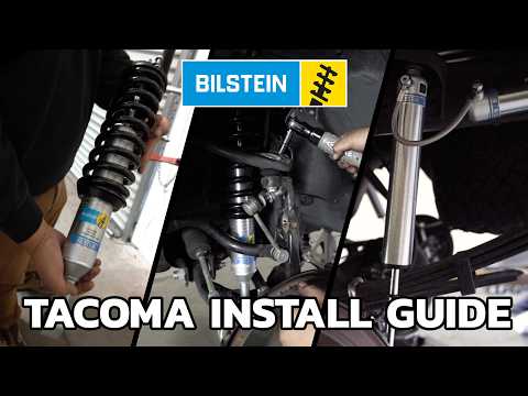 Bilstein's Bang for Buck 6112 Shocks Paired with 5160s - 2016-2023 Tacoma Install