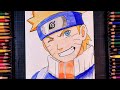 How To Draw Naruto Uzumaki Colour Naruto Anime Drawing Step By Step