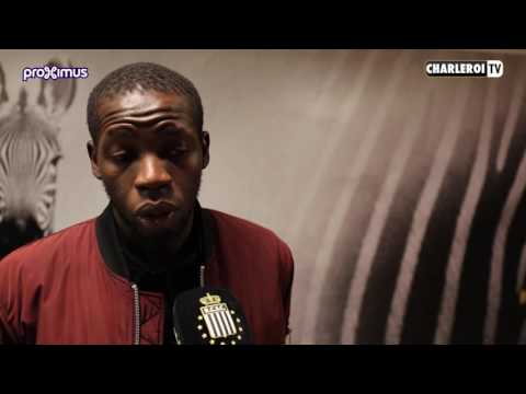 Felice Mazzu & Christophe Diandy avant R.Charleroi SC - Royal Sporting Club Anderlecht